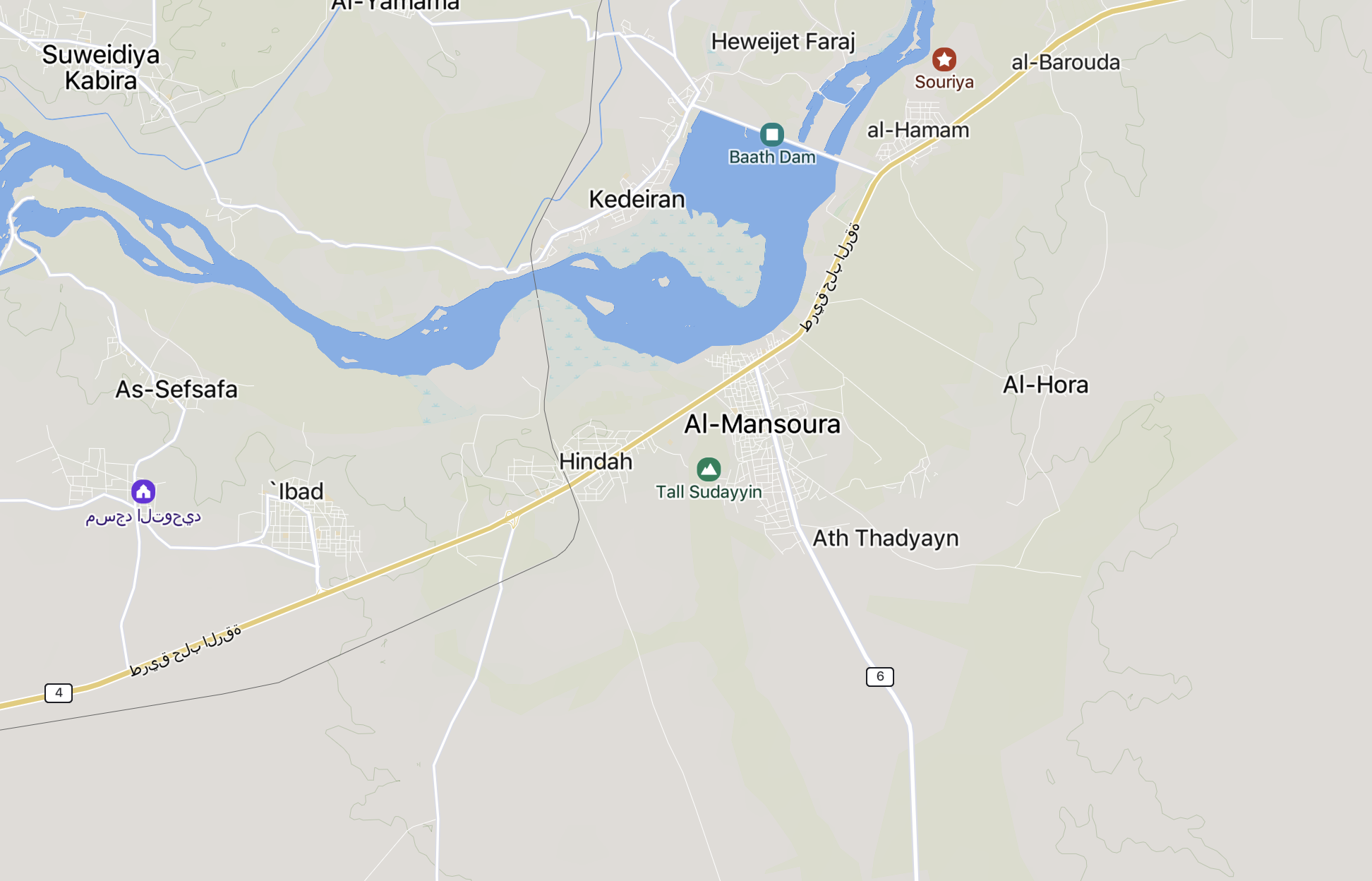 TRAC Incident Report: Suspected Islamic State (IS) Armed Assault Target Syrian Democratic Forces (SDF/PKK) Soldier in al-Mansurah (M4 Highway), Raqqa Governorate, Syria - 1 May 2025